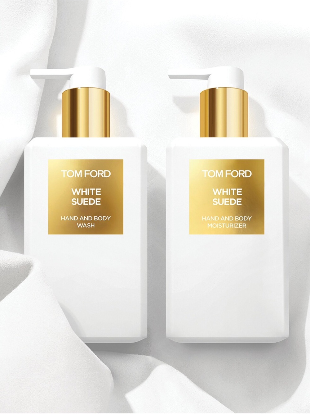 Tom Ford White Suede Hand & Body Wash & Moisturizer Set